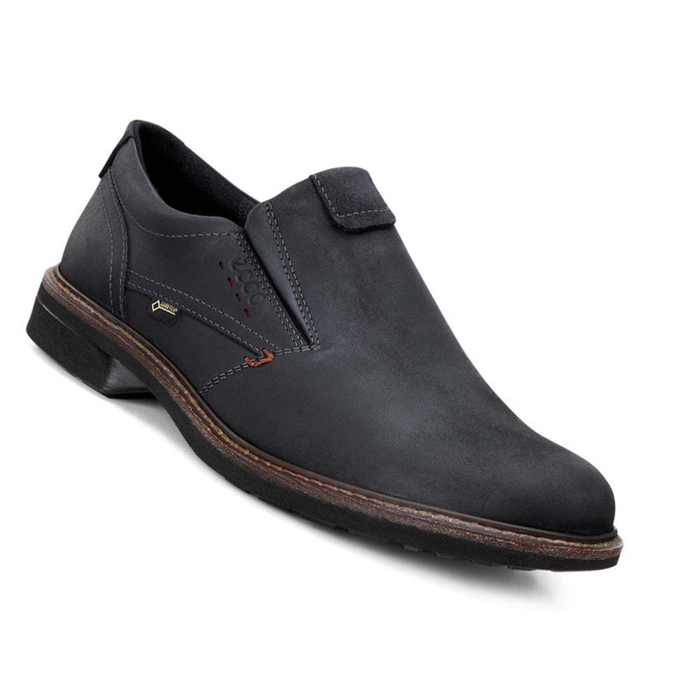 Pánské Boty Casual Ecco Turn Slip-on Černé | CZ 503RVD